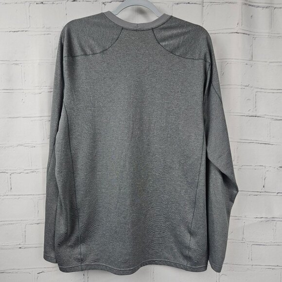 Patagonia Capilene Midweight Crewneck Long Sleeve Shirt Mens XL Gray Outdoors - Picture 3 of 9